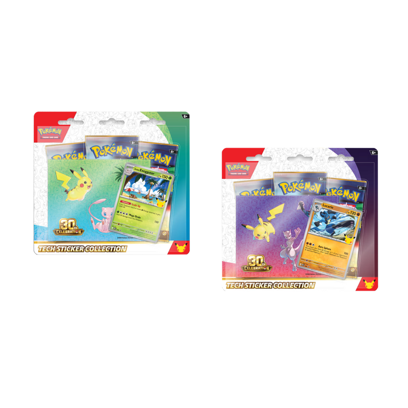 Pokémon TCG: 30th Celebration Tech Sticker Collection