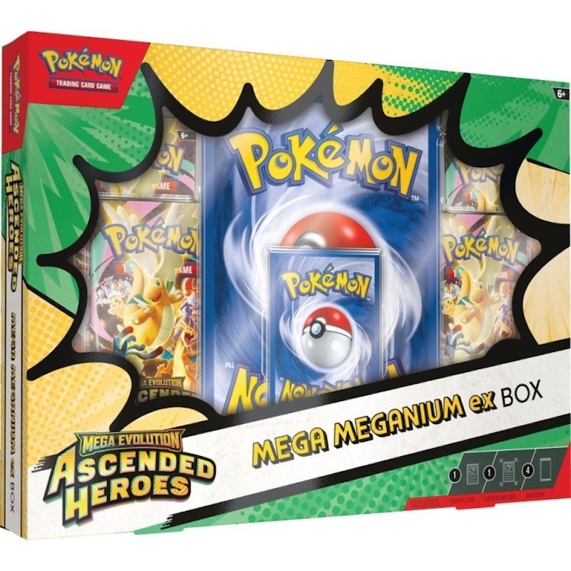 Pokemon Ascended Heroes Mega Meganium ex Box 2026 Pokémon Mega Evolution