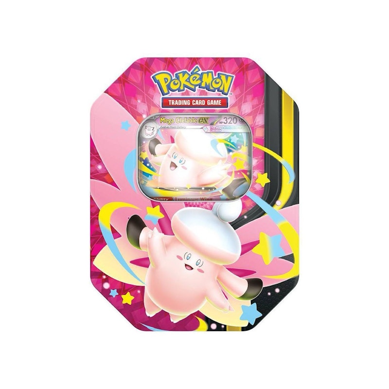 Pokemon Mega Moonlit Tin 2026 Pokémon Mega Clefable